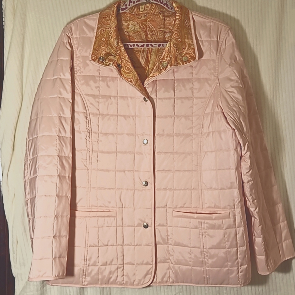 Liz Claiborne Reversible Jacket Size L